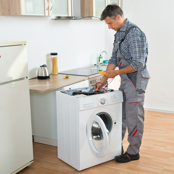 can you walk me through the steps of troubleshooting my washer issue in Forsyth Georgia